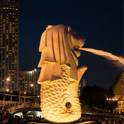 Merlion, Singapura